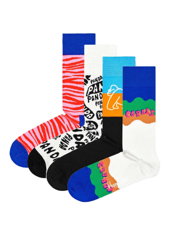 Happy Socks Socken 4er Pack in WWF 1