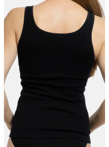 SPEIDEL Unterhemd / Top bio.cotton in Schwarz