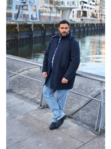 Boston Park Parka in navy blau
