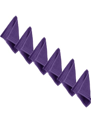 Erwin Müller Frottier Seiftuch 6er-Pack Heidelberg in lila