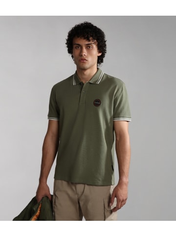 Napapijri Polo "E-Macas Ss" in Grün