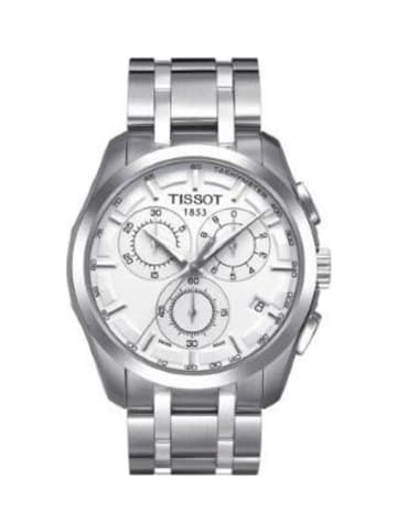 Tissot Couturier Uhr Chronograph silber T035.617.11.031.00