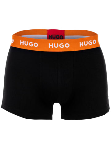 HUGO Boxershort 3er Pack in Schwarz/Mehrfarbig