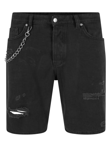 2Y Jeans-Shorts in black