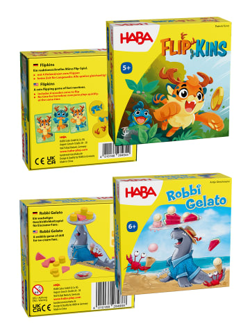 Haba Spielesammlung Flipkins & Robbi Gelato in mehrfarbig