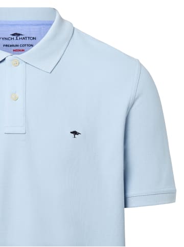 FYNCH-HATTON Poloshirt in hellblau