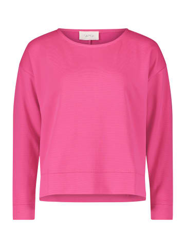 CARTOON Sweatshirt mit Struktur in Pink