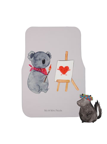 Mr. & Mrs. Panda Automatte Koala Künstler ohne Spruch in Grau Pastell