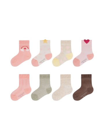 camano Babysocken ca-soft 8er Pack ca-soft in pink dogwood