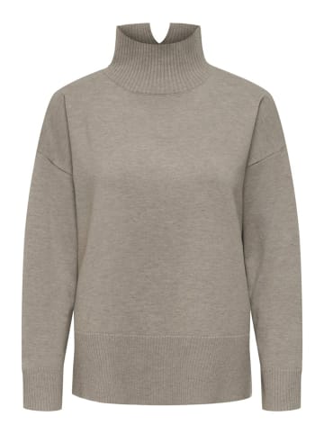 ONLY Stehkragenpullover für Damen in braun