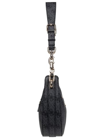 Guess Handtasche Orlina Logo Top Zip in Coal