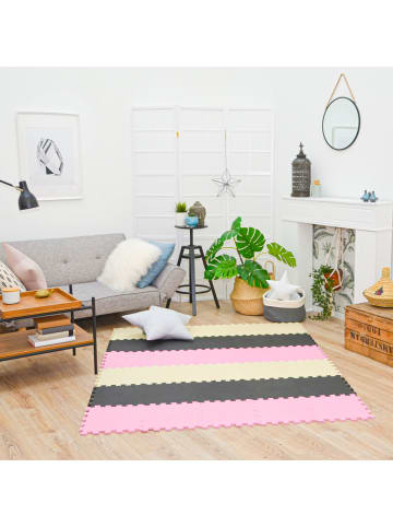LittleTom Baby Spielmatte Leni 27-tlg. im 3 Farben Mix
