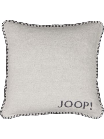 JOOP! JOOP! Kissenhüllen Uni-Doubleface ash-anthrazit in ash-anthrazit