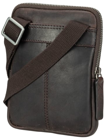 Strellson Umhängetasche Brick Lane Brian XSVZ 1 in Dark Brown