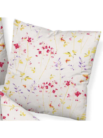 Janine Mako-Soft-Seersucker Kissenbezug in bunt