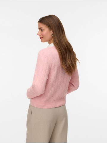 Vero Moda Strickjacke in Candy Pink