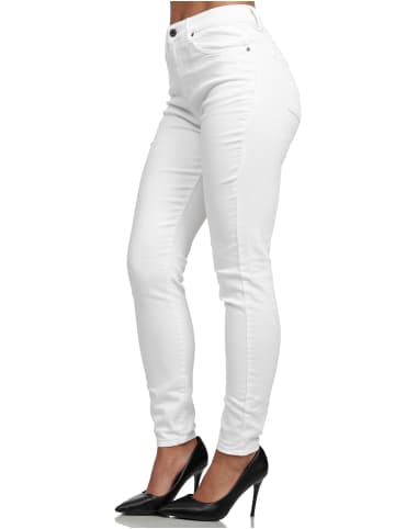 Tazzio Jeans "F107" - Skinny Fit - in Weiß