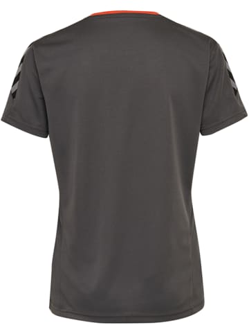 Hummel Hummel T-Shirt Hmlauthentic Multisport Damen Atmungsaktiv Schnelltrocknend in ASPHALT