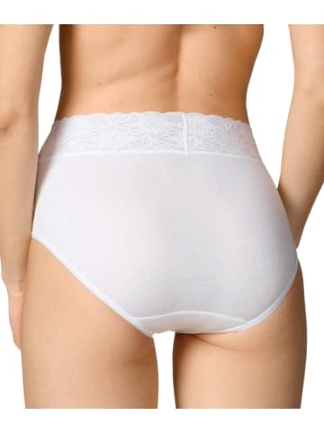 Calida Maxislip Lycraspitze in Weiß