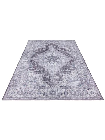 Nouristan Vintage Teppich Sylla Steingrau