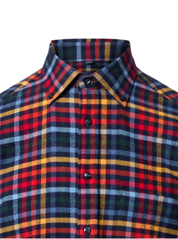 Andrew James Flanellhemd in marine mehrfarbig - 0007
