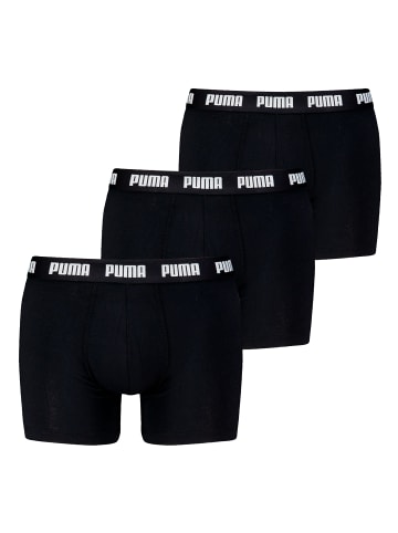 Puma Boxershort 3er Pack in Schwarz/Weiß