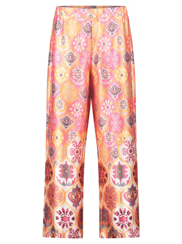 CARTOON Palazzo-Hose mit weitem Bein in Pink/Yellow