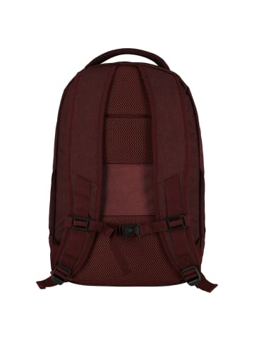 travelite Basics Melange - Rucksack 45 cm (black) in bordeaux