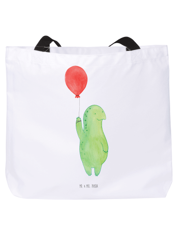 Mr. & Mrs. Panda Tasche Schildkröte Luftballon ohne Spruch in Weiß