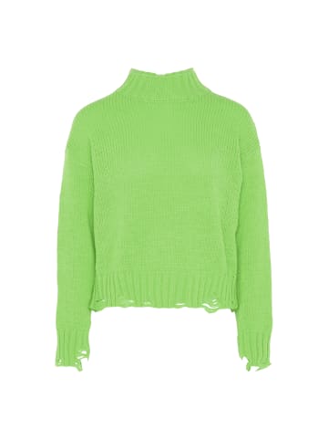 myMo Damen Pullover in LIMETTE