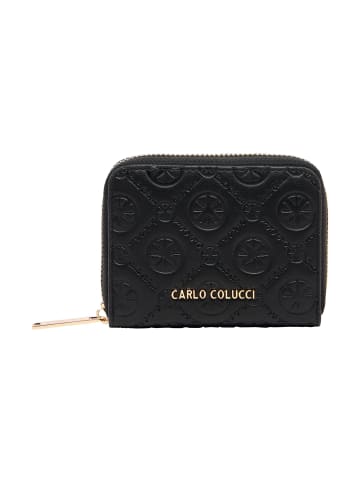 Carlo Colucci Geldbörse Eicke in Schwarz