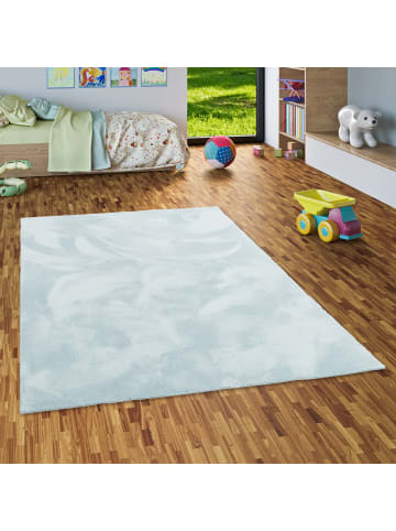 Pergamon Kinderteppich Pearl in blau