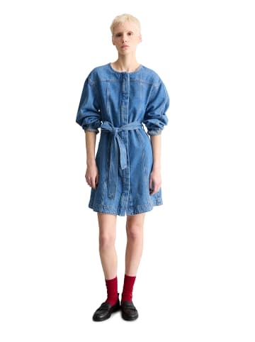 Marc O'Polo DENIM Mini-Jeanskleid flared in Medium Blue