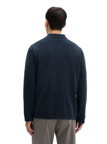 Marc O'Polo Strick-Shirt regular in Dark Navy