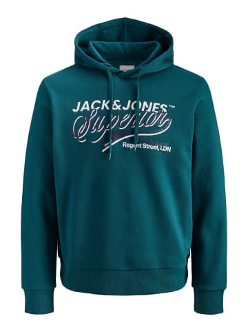 Jack & Jones Kapuzenpullover in Atlantic Deep
