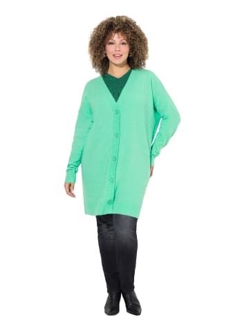 Ulla Popken Strickjacke in blaugrün