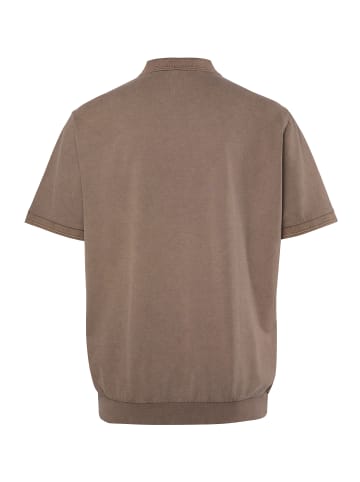JP1880 Poloshirt in nussbraun