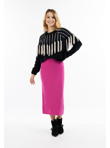 IZIA Damen Strickrock in Pink