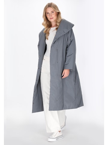 DreiMaster Women Coat in charcoal