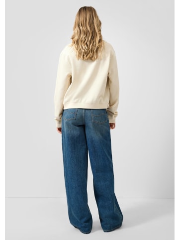 QS Sweatshirt in 0805_helles sand