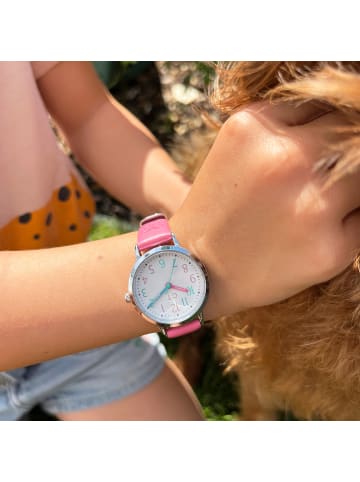 Cool Time Armbanduhr The Cool Pink Butterfly in pink