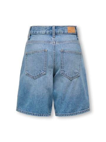 KIDS ONLY Jeansshorts Kogmate Denim in medium blue denim