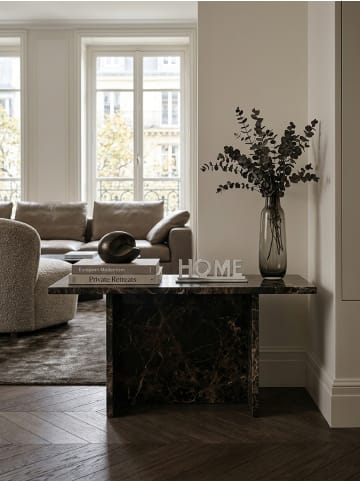 KADIMA DESIGN Deko | Aluminium, 22cm, Silber, Schriftzug HOME