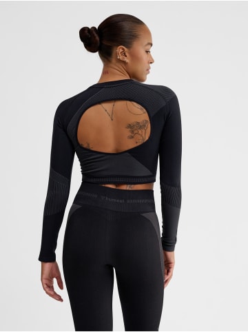 Hummel T-Shirt Hmlunity Multisport Damen in BLACKENED PEARL