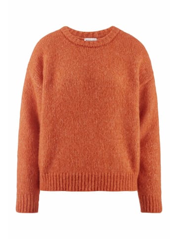 Hessnatur Strick Pullover in rotorange