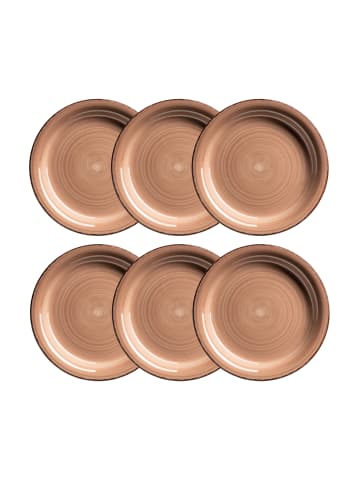 Mäser Dessertteller-Set, Steingut Lumaca in Beige