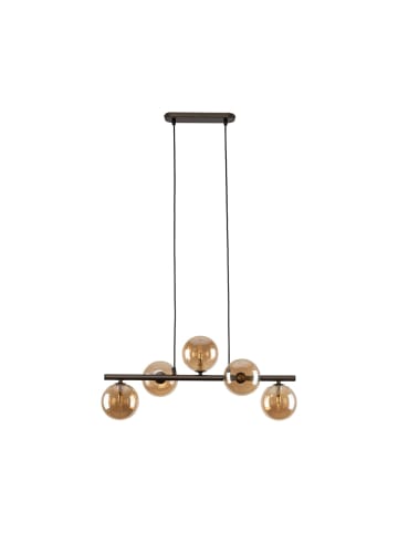 Licht-Erlebnisse Pendelleuchte (B)27 x (L)65 x (T)120 cm in Braun Bernstein