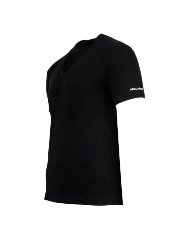 Dsquared² T-Shirt 2er Pack in Schwarz