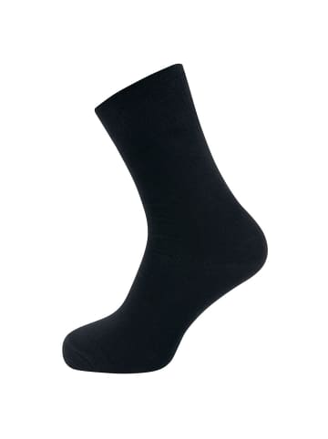 ewers Socken Uni in schwarz