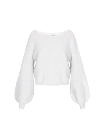 DreiMaster Klassik Women Sweater in offwhite